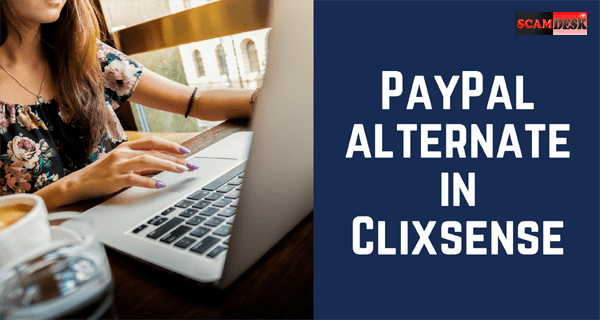 PayPal alternate in Clixsense-min