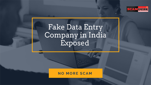 Fake Data Entry company in India
